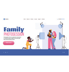 Landing Page Template For Photo Studio