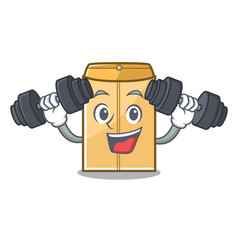 Fitness Mailer Envelope In Character Shape