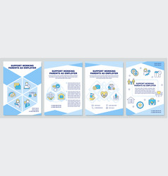 Employer Support Working Parents Blue Brochure