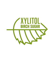 Xylitol Linear Icon Pictogram Editable