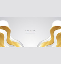 Luxury White And Gold Background