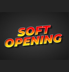 Soft Opening Text Effect In 3d Look And Eye