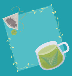 Tea Bag And Teacup