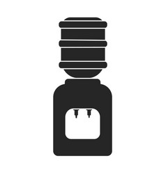 Water Cooler Black Icon