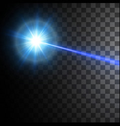 Blue Laser Beam