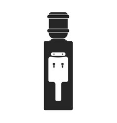 Water Cooler Black Icon