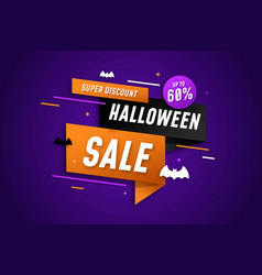 Happy Halloween Sale Design