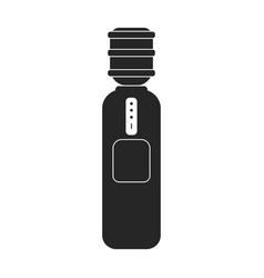 Water Cooler Black Icon