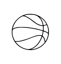 Basketball Outline