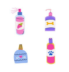 Pet Care Products Set Shampoo Conditioner Scrub