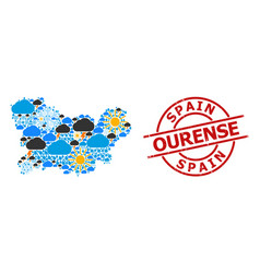 Weather Pattern Map Ourense Province