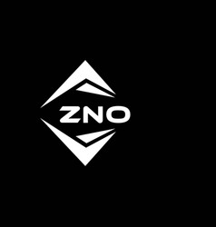 Zno Abstract Technology Logo Design On Black