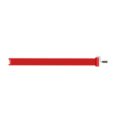 Roller Painter Paintbrush Long Stroke Red