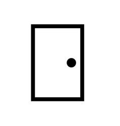 Simple Door Icon Or Entrance