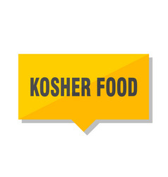 Kosher Food Price Tag