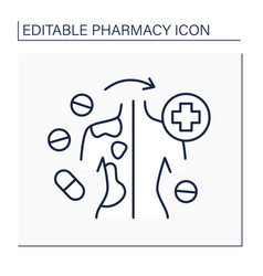 Efficacy Line Icon