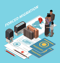 Isometric Forced Migration Composition