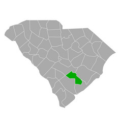 Map Dorchester In South Carolina