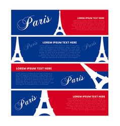 Paris Banner Design Facebook Cover Template