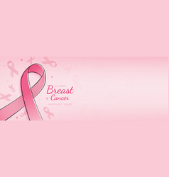 Beautiful Breast Cancer Awareness Campaign Banner