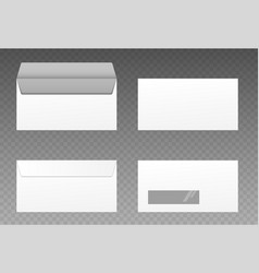 Blank Envelope Business Card Design Empty Letter