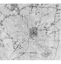 Map City San Antonio Texas Usa