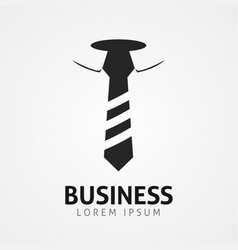 Modern Business Tie Icon Symbol