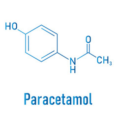 Paracetamol Or Acetaminophen Drug Molecule