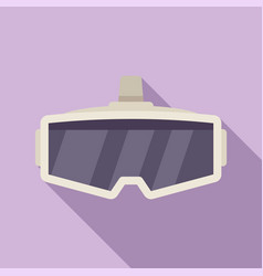 Virtual Reality Icon Flat Vr Headset