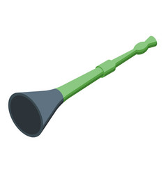 Noise Vuvuzela Icon Isometric Soccer Horn