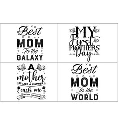 Set Of Mom Svg Or Mothers Day