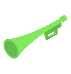 Loud Vuvuzela Icon Isometric Soccer