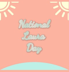 National Laura Day Background