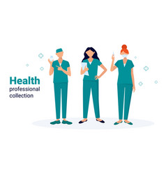 Cartoon Health Professional Collection