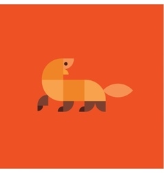 Mongoose Geometric Animal Logo