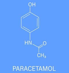 Paracetamol Or Acetaminophen Drug Molecule