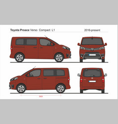 Toyota Proace Verso Compact Van L1 2016-present