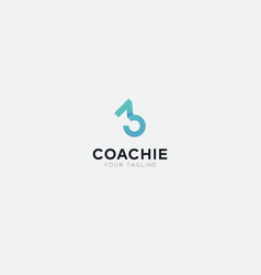 3 C Letter For Coach Logo Simple And Modern