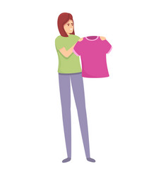 Kid Clothes Wash Icon Cartoon Mom