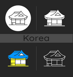 Hanok Dark Theme Icon