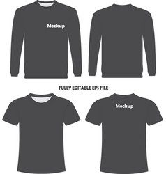 Long Sleeve T Shirt Mock Ups