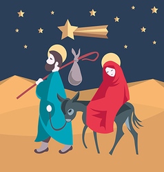 Mary And Joseph Flee To Egypt