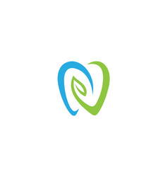 Creative Green Dental Logo Design