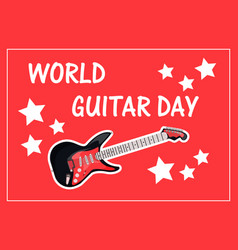 World Guitar Day Banner