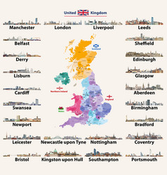 United Kingdom Cities Skylines Detailed Map