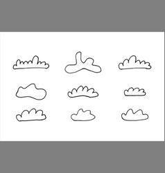 Cute Clouds Set