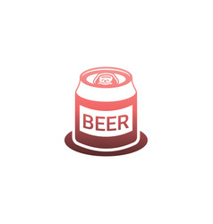 Canned Beer Logo Image