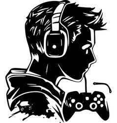 Gamer - Black And White