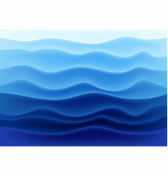 Sea Blue Waves World Ocean Day Background