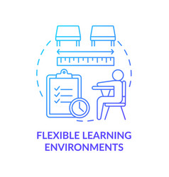 Flexible Learning Environments Blue Gradient